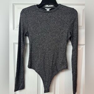 Revamped Grey bodysuit - size small